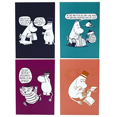 Imagem de Half Moon Bay Caderno Moomin A6 (conjunto de 4) - I Want to Write Now!