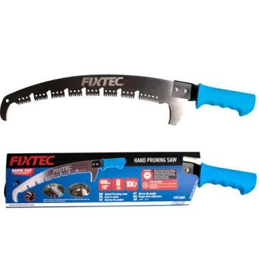 Imagem de Serrote De Poda 16 Polegadas Curvo Lâmina SK7 Fixtec Alta Resistência