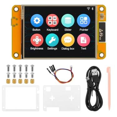 Imagem de MakerHawk Placa De Desenvolvimento Esp32 2,8" Wi-Fi Bluetooth Esp32-2432S028R Dual-Core 240X320 Display Lcd Inteligente Módulo Tft Tela Sensível Ao Toque Para Arduino Ide Iot