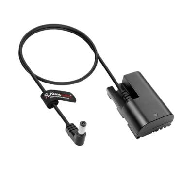 Imagem de Alvin's Cables Bateria falsa LP-E6NH para cabo de alimentação CC para câmera Canon-R5C, câmera EOS R7 R6 R 90D 80D 7D Mark II 7D 70D6D 60D 5D Mark IV 5DS, 50 cm/19,7 polegadas