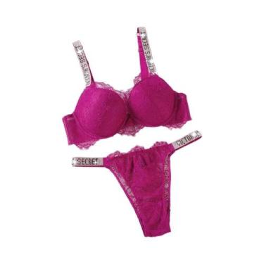 Imagem de Sutiã Feminino Sexy Push up Sem Costura Com Detalhe De Strass Estilo V