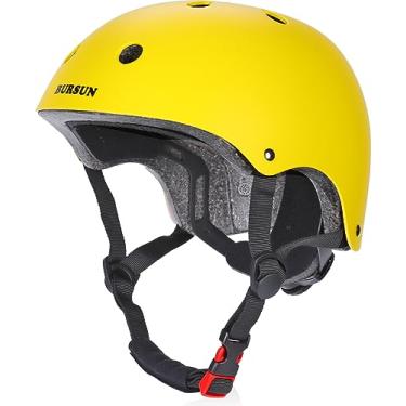 Imagem de BURSUN Capacete De Bicicleta Infantil Com Ventilação E Ajustável Para Crianças 2 A 3 5 8 Anos, Meninos Meninas, Multiesportiva, Skate Scooter