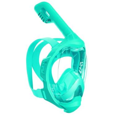 Imagem de Jwintee Máscara De Mergulho Infantil Com Snorkel, Rosto Inteiro, Facial, Visão Panorâmica 180 Graus, Equipamento Para Crianças, Conjunto Antiembaçante E Antivazamento