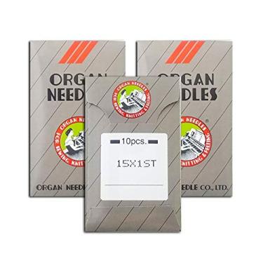 Imagem de Organ Máquina De Bordar Doméstica Com Haste Plana 30 Órgãos, 15X1, Olho Grande ~ Vários Tamanhos! (Métrica 75/11 (Ponta Esférica))