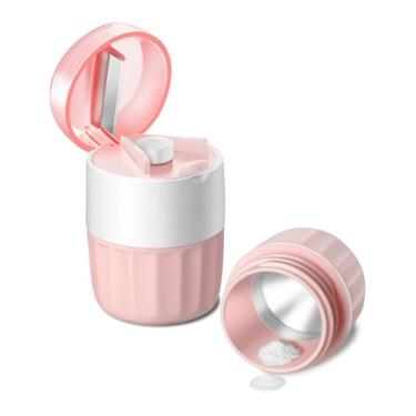 Imagem de Triturador de comprimidos em pó fino – Triturador de comprimidos 3 em 1 Cotatoc com pilão de moagem de aço inoxidável, cortador de comprimidos portátil e triturador para idosos e animais de estimação