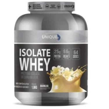 Imagem de Isolate Whey 1800g Sabor Baunilha Unique Nutrition