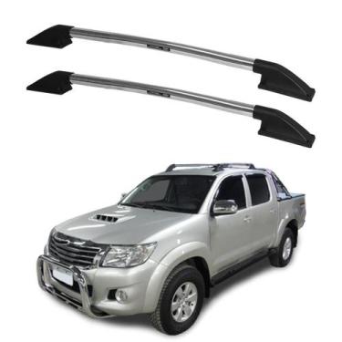 Imagem de Rack Teto Hilux 2005 a 2015 Alumínio Polido - CCF