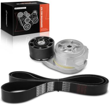 Imagem de A-Premium Kit De Transmissão Por Correia Serpentina Motor Compatível Com Ford F-650 F650 2011-2013, F-750 F750 2011-2013 2015-6.7L