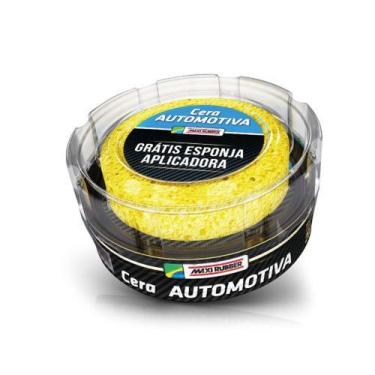 Imagem de Cera Automotiva 200g Maxi Rubber para Proteção e Brilho - Superfícies 