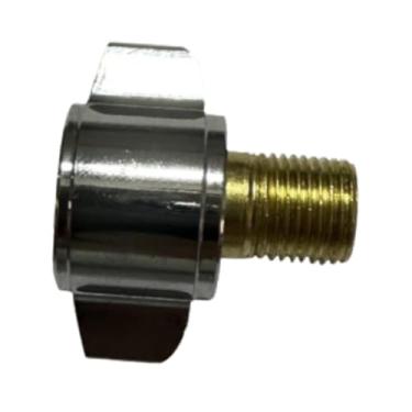 Imagem de Bothyi Adaptador de copo de pulverização de fácil instalação, acessório de pulverizador de pintura de precisão e prático de metal, conector de copo de tinta, Thread C