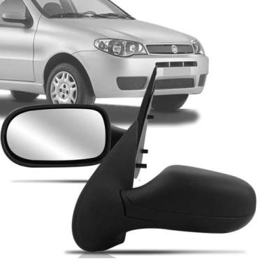 Imagem de Retrovisor Palio 2004 A 2009 Siena 2004 A 2012 4 Portas Fixo - Retrove