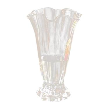 Imagem de Ioensy Vaso de vidro com pétalas, recipiente para plantas e flores, acessório floral, moderno, decorativo, vaso de plantas, de flores moderno para decoração, Claro