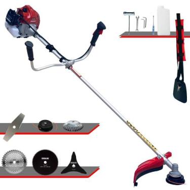 Imagem de Máquina de Cortar Grama Kawashima BCJ431L À Gasolina 2T 43cc 10.000rpm