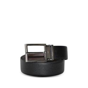 Imagem de Cinto Masculino Fasolo Reversível Couro T102144 Preto/marrom, Preto, M