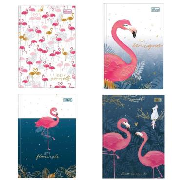 Imagem de Caderno Brochura Capa Dura 1/4 Pequeno Aloha 80fls Tilibra Estampa 2