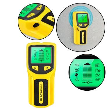 Imagem de Detector De Metais 5 Em 1 Digital Localizador Cabos Metais Parede Fiação