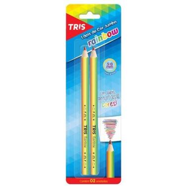 Imagem de Lápis de Cor Rainbow Jumbo 2 Unidades TRIS Mina 5 mm
