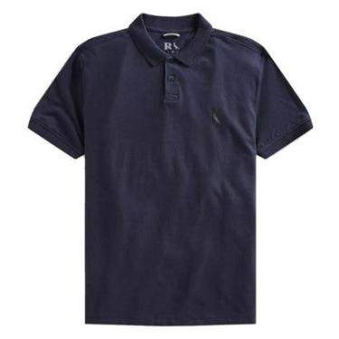 Imagem de Camisa Polo Reserva Piquet Algodão PIMA Masculina Preta-Masculino