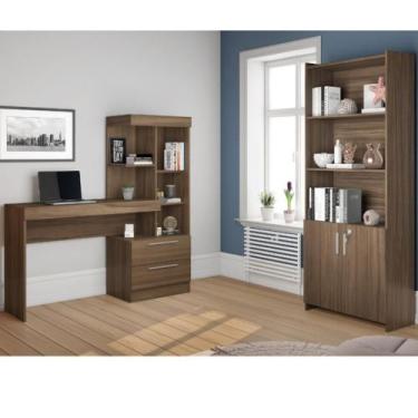Imagem de Conjunto para Escritório com Escrivaninha NT2010 e Armário com Chave 5