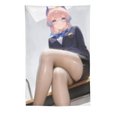 Imagem de LIEGBMEU Sexy Bikini Hot Anime Girl Tapeçaria 152.4 cm x 228.6 cm Interior Exterior Wall Quilt Art Decoração de Tapeçaria Caprichosa, AF393