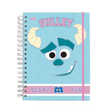 Imagem de DAC - Caderno Smart Universitário com 80 folhas (90g) Fechamento em Elástico - Monstros S.A.