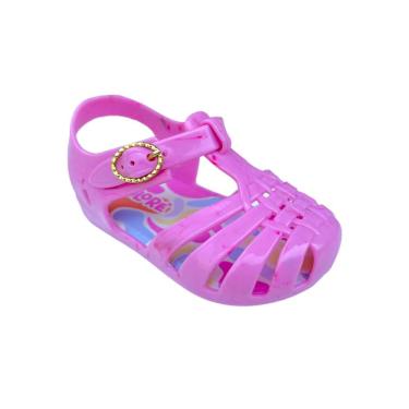 Imagem de Sandália Menina Pimpolho Colorê pvc Rosa Claro 0028723E