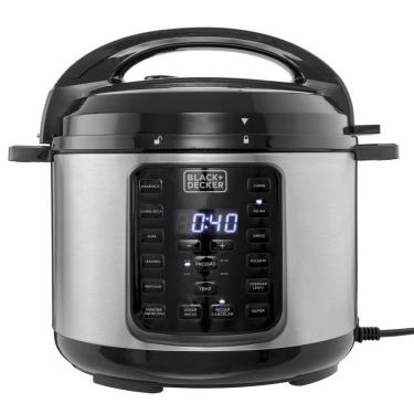 Imagem de Panela de Pressão Elétrica Black+Decker PP900G Gourmand Gris 5L 900W Inox