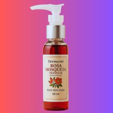Imagem de Óleo de Rosa Mosqueta Rubiginosa 100% Puro 60ml – Clareador e Regenerador da Pele
