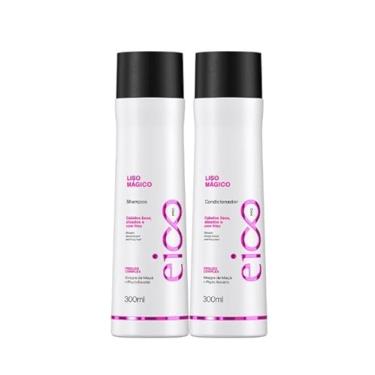 Imagem de Eico-Pro Liso Mágico Shampoo Sem Sal 300ml + Condicionador Leave-in 300ml