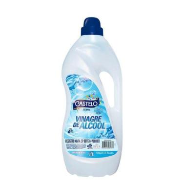Imagem de Vinagre de Álcool  6% 2l Castelo - Castelo Alimentos