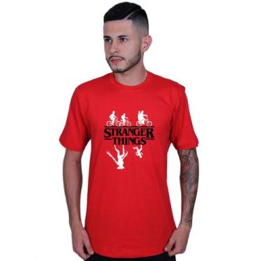 Imagem de Camiseta Tradicional Unissex Gola Redonda Série Stranger Things - Lafr