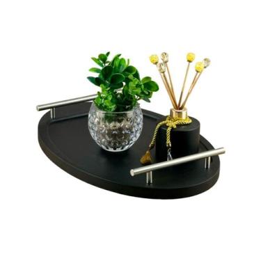 Imagem de Bandeja Cantinho Café Decorativa da Manhã Escritório 46x26 - Maraka In