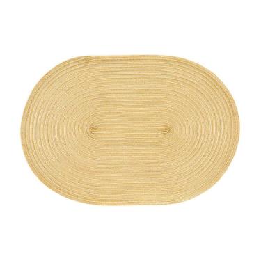 Imagem de Jogo Americano Copa E Cia Avulso Luna Oval Champagne