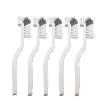 Imagem de CXMTECH 5 peças de escova de limpeza para pia de cozinha, escova de banheiro, borda da máquina de lavar louça, escova de limpeza profunda com cerdas rígidas para limpeza de janelas, persianas, portas