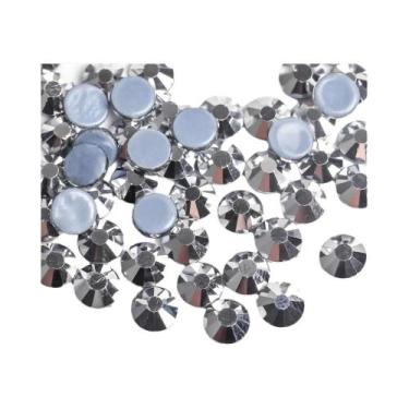 Imagem de Strass Termocolante DMC Cor Verde Vulcão Hot Fix Cristal Para Costura 