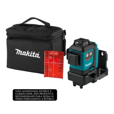 Imagem de Nivel A Laser 360 Graus A Bateria 12V Cxt Makita Vermelho
