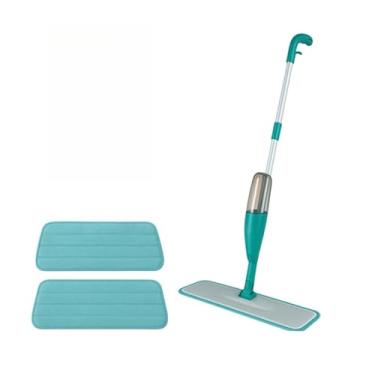 Imagem de Mop Spray Fit 360° com Reservatório – Rodo Inteligente com Microfibra, Limpa Piso sem Balde e com Spray(2 Refi´s)