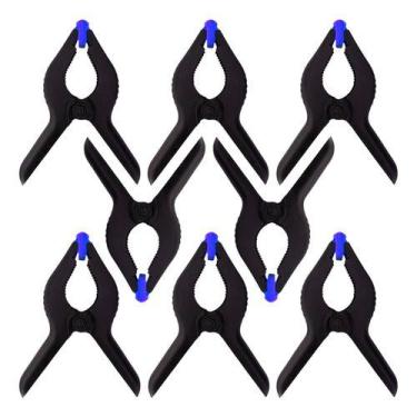 Imagem de Kit 8 Grampo Marceneiro Aperto Rápido 9  Reforçado Prático - Rayco