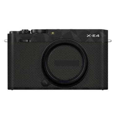 Imagem de X-E4 Premium Camera Premium Adesivo Película Protetora Anti-arranhões para FujiFilm X-E4 XE4 Decalques (Triângulo Preto)