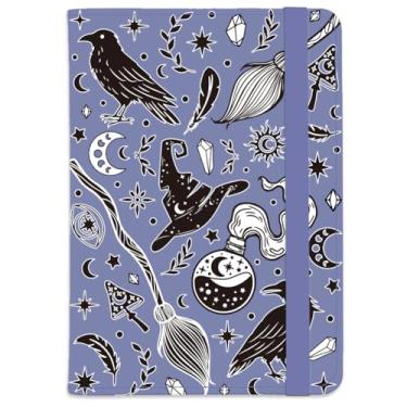 Imagem de beinkmake Capa de couro colorido para passaporte carteira de viagem com compartimentos para cartão de crédito para mulheres e homens, Mundo Mágico