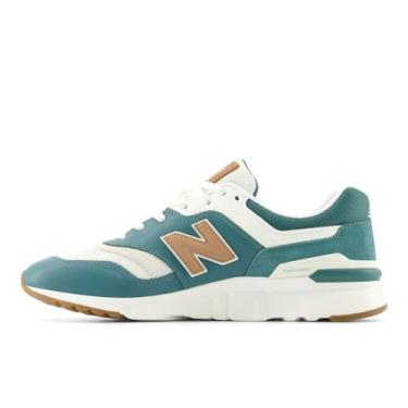 Imagem de New Balance Tênis masculino 997H V1 Cross Trainer, Sal marinho/novo abeto/nogueira, 42