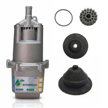 Imagem de Bomba De Água Para Poço Sapo Submersa Bombras 2000 220v com Kit de Man