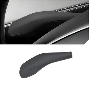 Imagem de ushilife Capa de alavanca de direção de silicone compatível com Tesla Model Y Juniper 2025+, capa de limpador de coluna de câmbio de marcha, capa de haste de mudança de marchas para Tesla Refresh