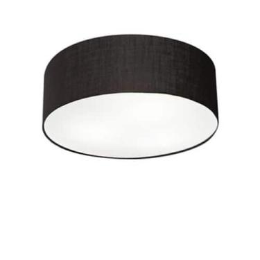 Imagem de Plafon Para Banheiro Cilíndrico SB-3046 Cúpula Cor Preto - Vivare