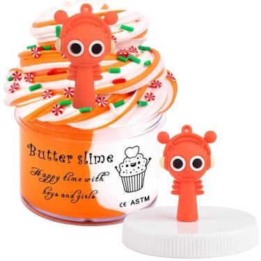 Imagem de Slime Niuruilsi Sprunki Butter Perfume Pêssego 200 ml para crianças 4-