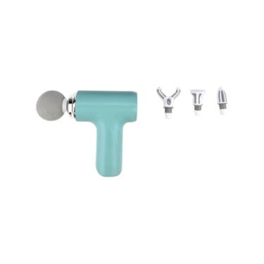 Imagem de Massageador Elétrico Portátil Profissional aparelho massagem automatico recarregável(verde)