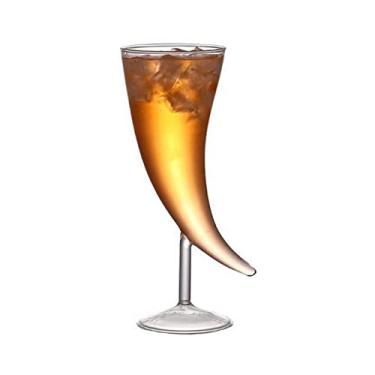 Imagem de WYUYIWH Copo de coquetel com chifre de cálice de lua