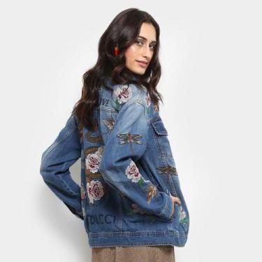 Imagem de Jaqueta jeans feminina - Novamoda
