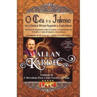 Imagem de O Céu e o Inferno - Normal - Allan Kardec - LAKE