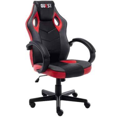 Imagem de Cadeira de Escritório Gamer Quest Estofada em PU - Tatu Bola Móveis, P
